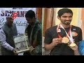 Governor Narsimhan felicitates Badminton Ace Kidambi Srikanth