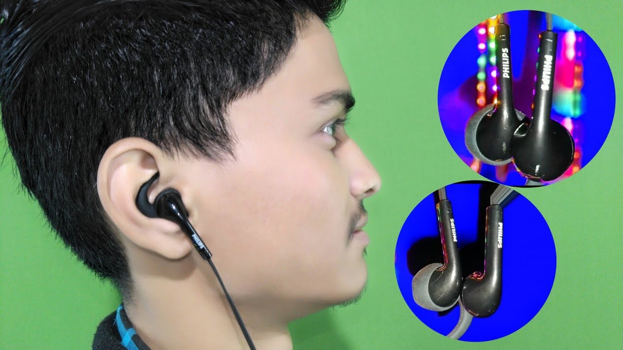 Philips SHE1525BK 94 Wired Headset with Mic