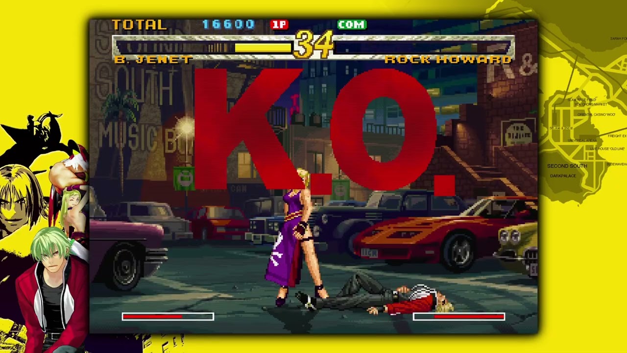 GAROU: MARK OF THE WOLVES Gameplay