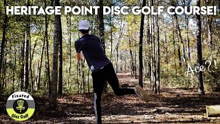 Heritage Point Disc Golf Course in Dalton, Georgia!