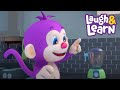 Let&#39;s Monkey Around | Laugh &amp; Learn | Season 2 Compilation | Kids Cartoon Show | Children Learning