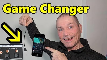 Connect Your Phone With a Toslink/Optical Cable