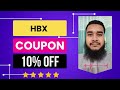 HBX Coupon Code | HBX Discount Code | 10% OFF