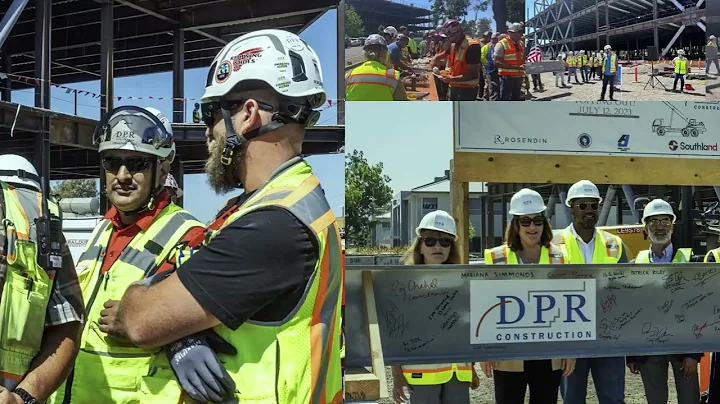 Vantage CA3 Topping Out Ceremony