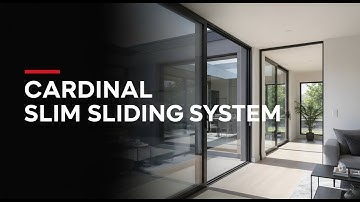 Cardinal Slim Sliding Windows & Doors – Slim-Profile Aluminium System for Modern Spaces