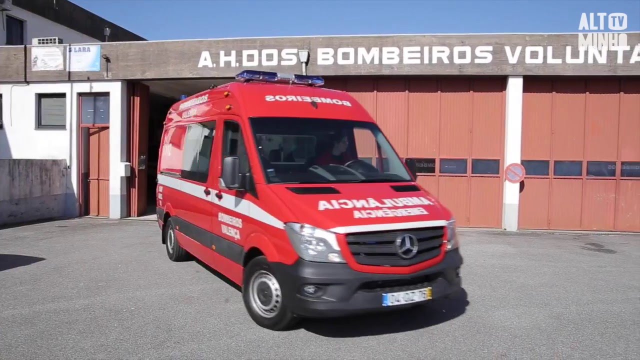 Associação de Bombeiros Voluntários de Valença compra ambulância de socorro | Altominho TV