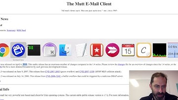 Vim screencast #49: Sending email with vim