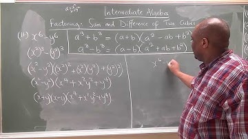 Factoring: Sum and Difference of Two Cubes - Part 2