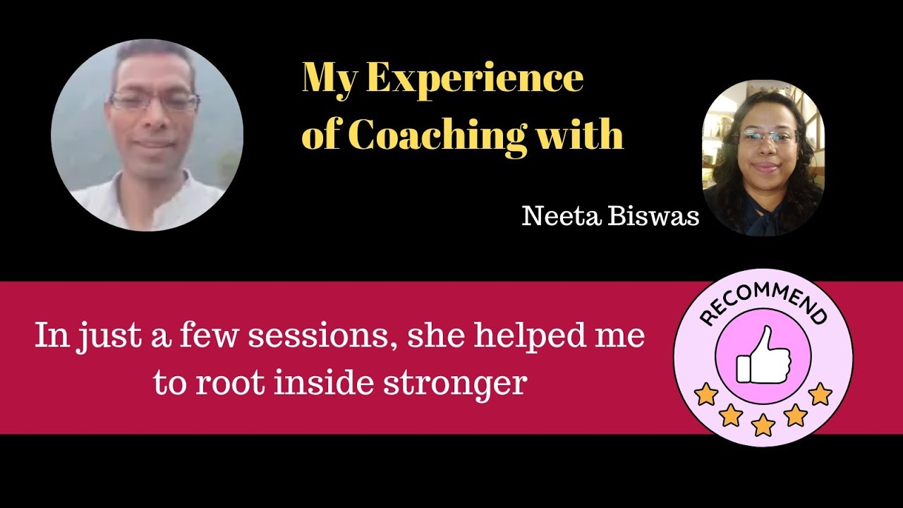 Yugesh's Experience of Pro-bono Laser Coaching Sessions from Neeta Biswas