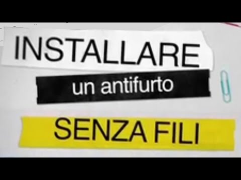 Antifurto casa: installare allarme wireless senza fili sentinel 2 di ... Allarmi per casa senza fili