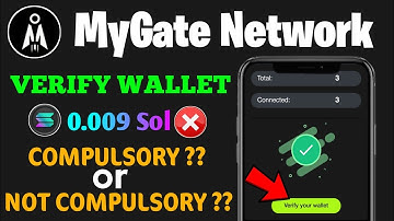 MyGate Network Wallet Connect | Mygate Network Verify Wallet | Mygate Network Airdrop Update