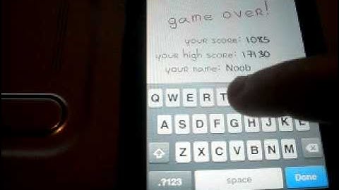 ipod touch doodle jump cheating