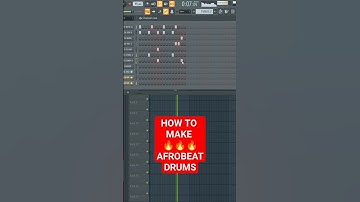 HOW TO MAKE AFROBEAT DRUMS IN FL 20 #afrobeats #afropop #drums #flstudio #producer #beats #howto