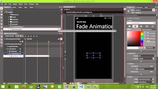 Create a Fade Animation using Blend