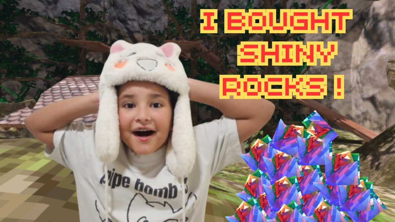 I Bought Some Shiny Rocks 💎And Played Crates With My Friends 🛝😀