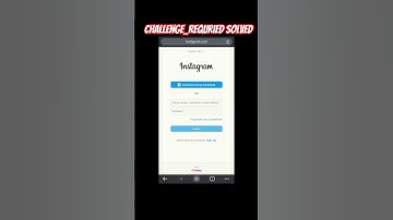 Instagram challenge required***FIXED*** 18.11.2023 #instagram #challengerequired #challenge_required