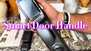 3D Face & Fingerprint Smart Lock, Tuya App Control, Electronic Door Lock
