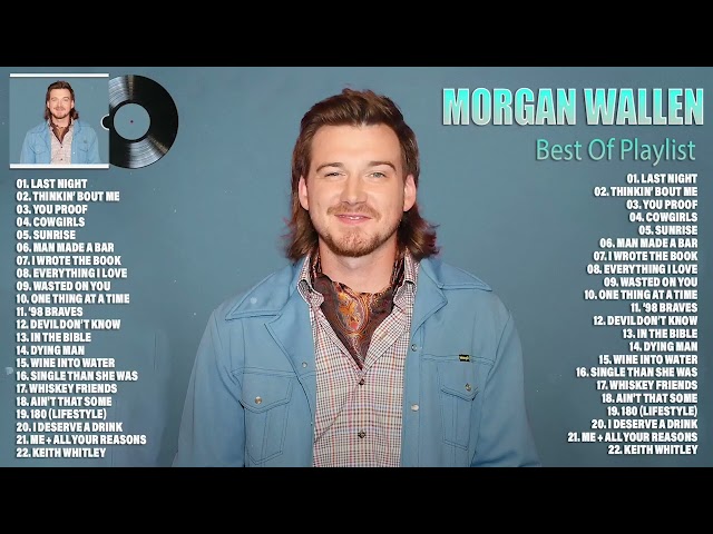 Morgan Wallen Greatest Hits Full Album - Best Songs Of Morgan Wallen Playlist 2022 & 2023 class=