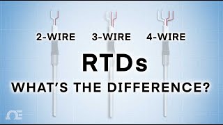 2-Wire, 3-Wire or 4-Wire RTDs - What