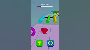 Blob Shifter 3D Level 3174 | Cubic Gaming #shorts #games #gameplay