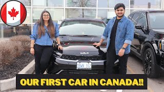 Our first car in Canada!! |  Special day !!!! | Delivery with friends |