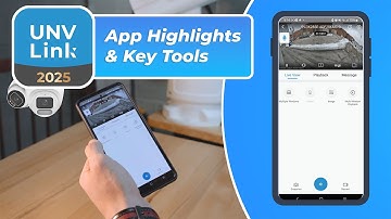 A UNV-Link app demo: The Best Smart Security Camera App to view and control your cameras anywhere