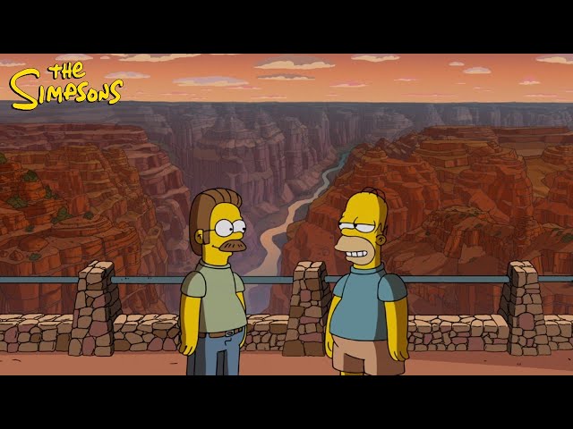 Dinosaur Game couch gag, Simpsons Wiki