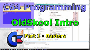 C64 Programming - OldSkool Intro - Part 1 - Rasters