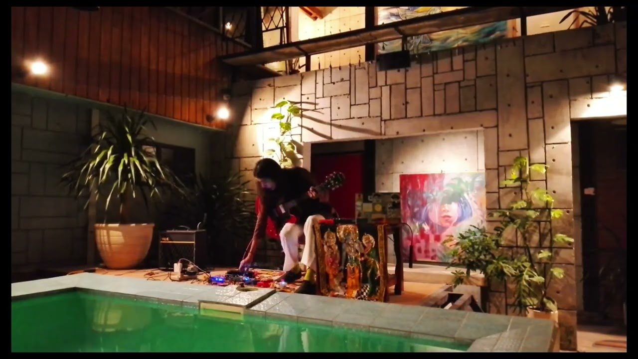 Axis live psychedelic instrumental sound at EiA by Dawata, Cebu