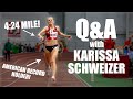 KARISSA SCHWEIZER | Q&A with the AMERICAN RECORD HOLDER