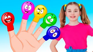 Balloon Finger Family Song | Nursery Rhymes &amp; Fun Songs For Kids