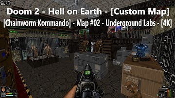 Project Brutality 3.0 - Doom 2 - [Chainworm Kommando] - Map #02 - Underground Labs - [4K]