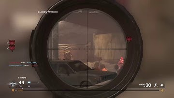 COD4 REMASTERED BOG SNIPING CLIPS