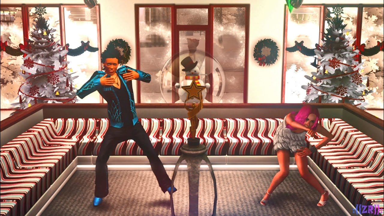 The Sims 3: Sims 4 Dance Animations into Sims 3 Mod By FloTheory (S4toS3) - Christmas Festive