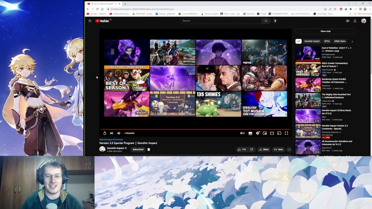 Jaffa Reacts Genshin Impact Special Program Version 3.3