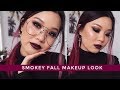 FALL MAKEUP TUTORIAL • Deep Dramatic Smokey Eye + Plum Lips