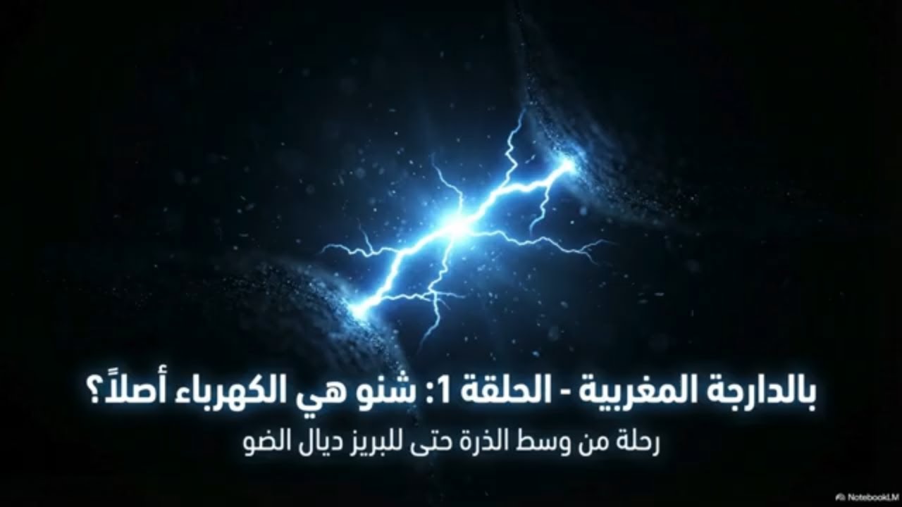 الحلقة 1 شنو هي الكهرباء أصلاً؟