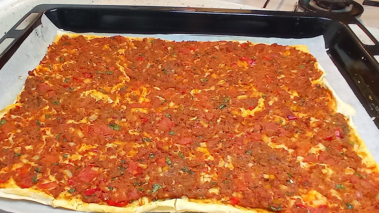 ???? Dünyanın En KOLAY LAHMACUNU ‼️CANIM NE ZAMAN LAHMACUN İSTESE BUNU YAPARIM ???? Yufkadan Lahmacun ???? ???? Dünyanın En KOLAY LAHMACUNU ‼️CANIM NE ZAMAN LAHMACUN İSTESE BUNU YAPARIM ???? Yufkadan Lahmacun ????
