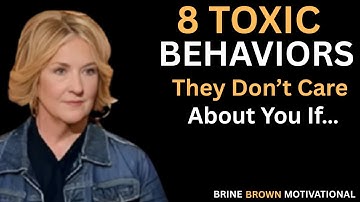 8 Warning Signs Someone Doesn’t Care About You | Brené Brown Motivational Speech