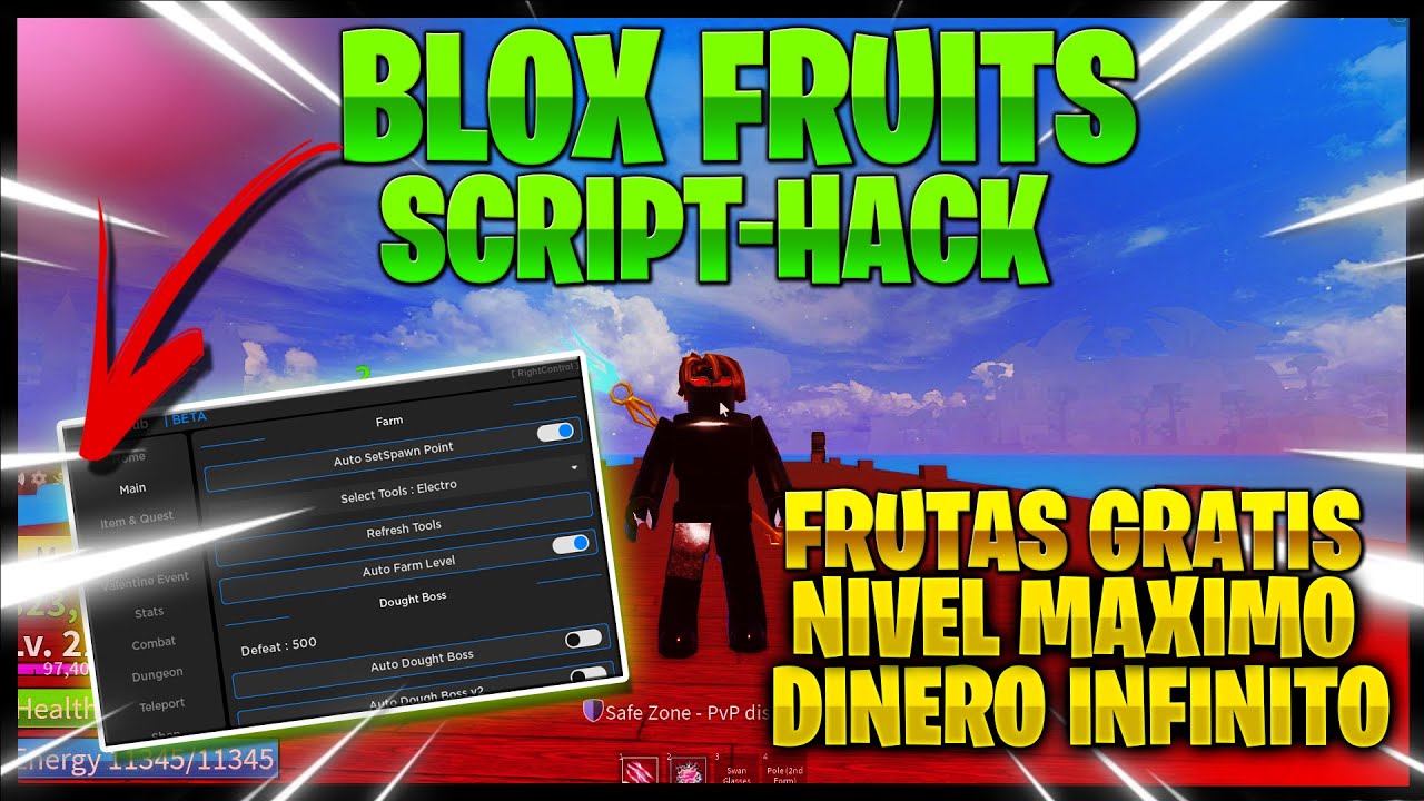 El mejor autofarm para blox fruits script frutas gratis sube todas