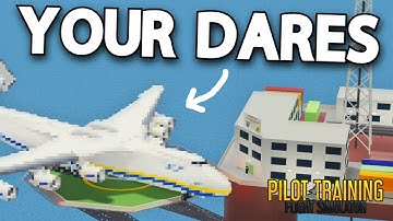 DOING YOUR DARES in PTFS! (100 sub special)
