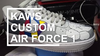 KAWS Custom Air Force 1