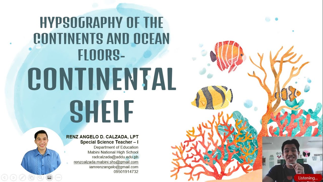 CONTINENTAL SHELF - EARTH SCIENCE