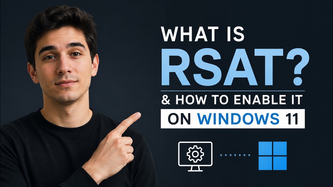 RSAT Explained + How to Enable RSAT on Windows 11 - YouTube