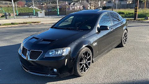 I BOUGHT A USED 2008 PONTIAC G8 GT