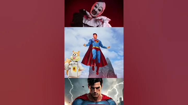 Art the Clown 🤡 vs Superman 🦸‍♂️ | Mortal Kombat 1 Horror vs Hero #shorts