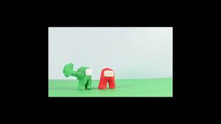 Among us run #animation #creativeclayideas #diy #funny #art #clay #toys #memes #stopmotion