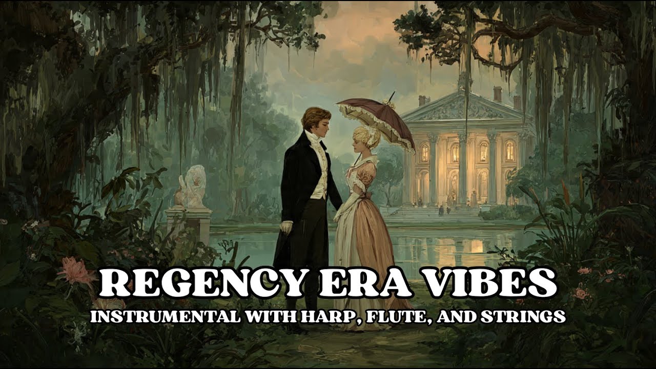 Regency Era Vibes | Instrumental With Harp, Flute, and Strings | Classical Music Regency Era Vol. 02