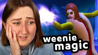i tried using *magic* to get rich in the sims