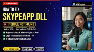 Fix Skypeapp.dll Startup!